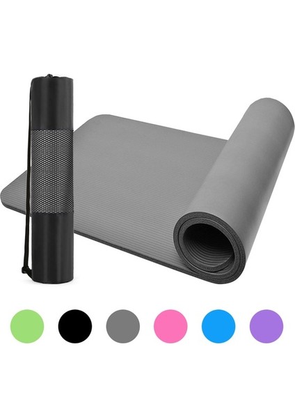 13 mm Kalın Yoga Mat Kaymaz Egzersiz Mat Pad ile Ev (Yurt Dışından) modelleri