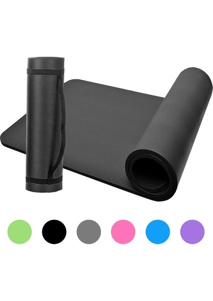 13 mm Kalın Yoga Mat Kaymaz Egzersiz Mat Pad ile Ev (Yurt Dışından) modelleri