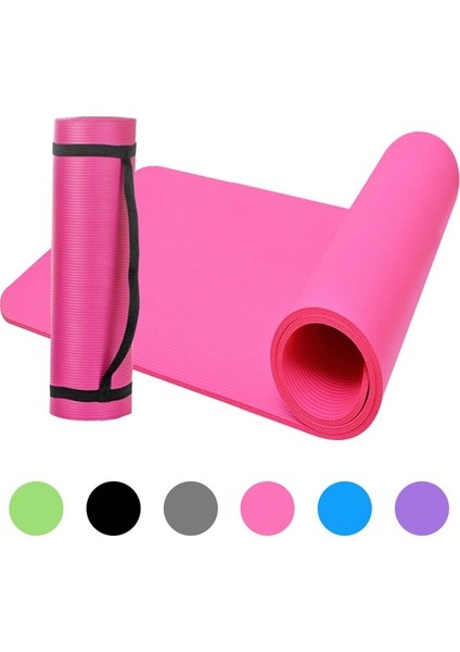 13 mm Kalın Yoga Mat Kaymaz Egzersiz Mat Pad ile Ev (Yurt Dışından) modelleri