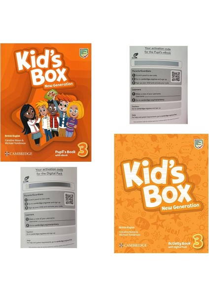 Kid's Box New Generation Level 3 Pupil's Book + Activity Book With Ebook