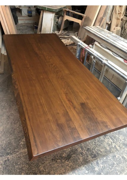 Doğal Kenar Kütük Masa Üstü 90X180.CM fiyatları