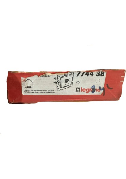 Valena 774438-V2 RJ11 Tekli Telefon Prizi Beyaz Çerçeve Dahil