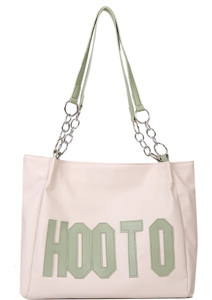 Kadın Moda Mektup Omuz Çantası Günlük Banliyö Tote Çanta (Yurt Dışından)