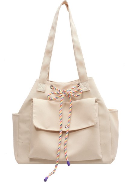 Büyük Kapasiteli Kanvas Tote Çanta Kadın Omuz Çantası (Yurt Dışından)