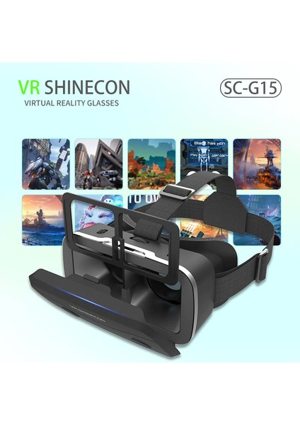 Vr Shinecon 4.7-7.0 Inch 3D Sanal Gerçeklik Gözlüğü