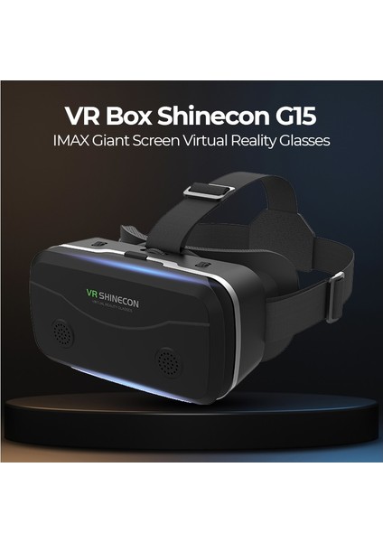 Vr Shinecon 4.7-7.0 Inch 3D Sanal Gerçeklik Gözlüğü