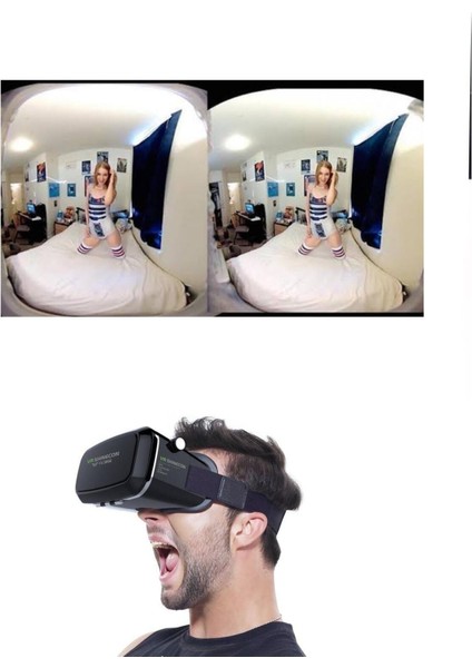 VR SHINECON Vr 360 Sanal Gerçeklik Yetişkin Xxx Video Oyun Içerik Gözlüğü