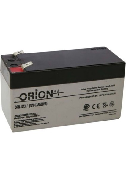 Orıon ORN-1213 (12V/1.3A Akü)