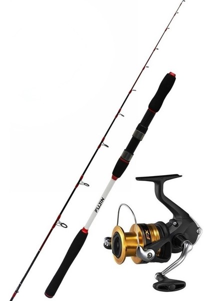 Shimano Fx 4000 Fujin Deepking Tekne Olta Seti + Ip Misina Hediyeli