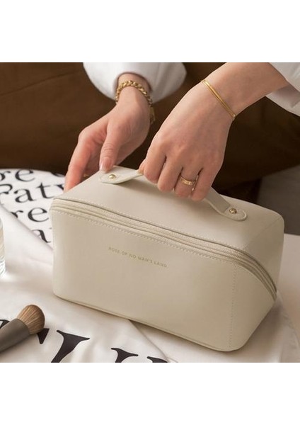 Kozmetik Çanta Seyahat Makyaj Çantaları Büyük Kapasiteli Kozmetik Organizatör Depolama Çantası (Yurt Dışından) fiyatları