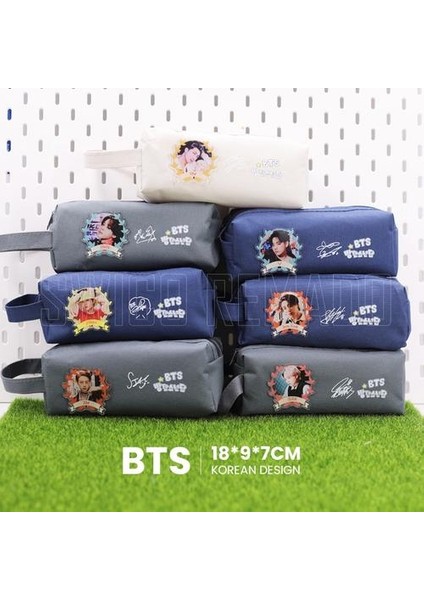 Kpop Bangtan Boys Bts Kalem Kutusu - Mavi (Yurt Dışından)