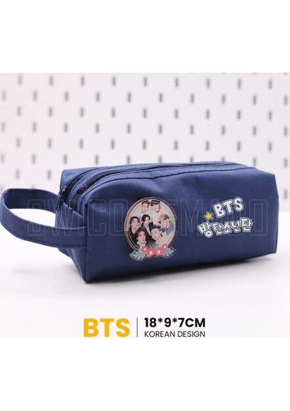 Kpop Bangtan Boys Bts Kalem Kutusu - Mavi (Yurt Dışından)