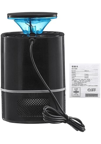 Usb Şarjlı Sivrisinek Kovucu Led Lamba - Siyah (Yurt Dışından)