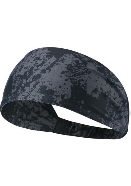 Spor Kafa Bandı Hızlı Kuruyan Ter Bandı Saç Bandı Yüksek (Yurt Dışından)