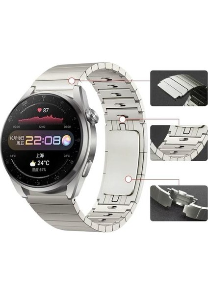 Huawei Watch Gt2 Pro Için 22mm Metal Kordon (Yurt Dışından)