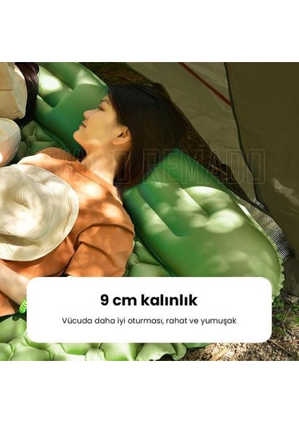 Yastıklı Ve Pompalı Tek Kişilik Şişme Yatak - Gri (Yurt Dışından) indirimleri