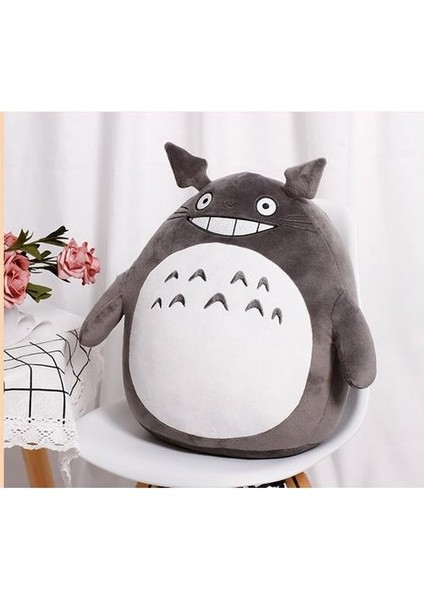 Anime Miyazaki Hayao Totoro Peluş Oyuncak - Gri (Yurt Dışından)