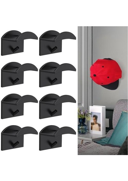 Duvar Şapkası Kancaları Minimalist Ceket Rafları Oturma Odası Gardırop Anahtarı Siyah (Yurt Dışından) modelleri