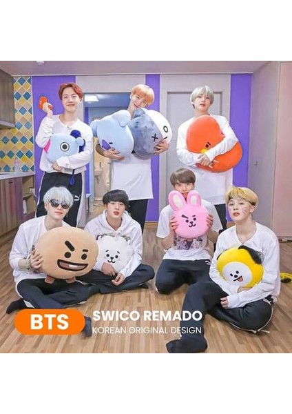 Bt21 Shooky Sevimli Karikatür Peluş Oyuncak - Kahverengi (Yurt Dışından)