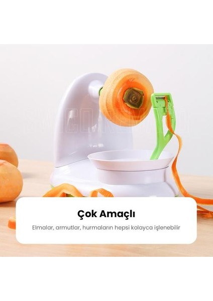 Elma Soyucu Ve Dilimleyici - Beyaz (Yurt Dışından) fırsatları