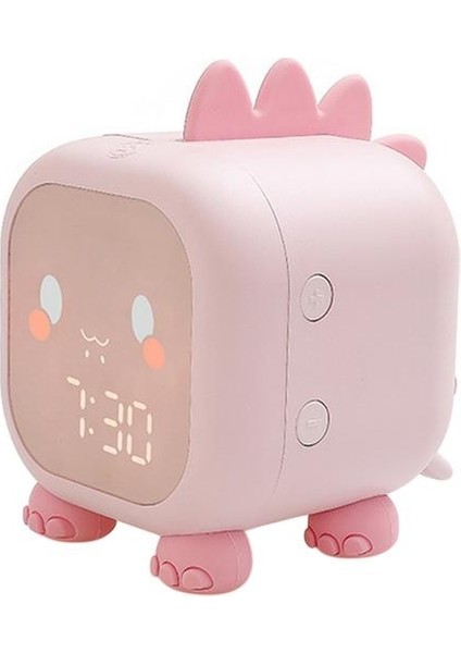Çocuklar Için Figürlü Dijital Çalar Saat -Pembe (Yurt Dışından)