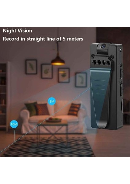 Z8 Taşınabilir Hd 2mp Mini Kamera Dvr Kameralar Dijital Kameralar Gece Görüş Döngü Kayıt Video Kaydedici Cep Spor Kamera Cctv (Yurt Dışından)