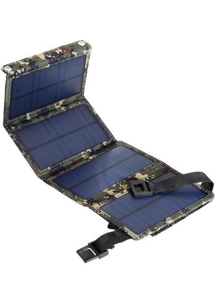 Usb Solar Charger 20w Taşınabilir Güneş Paneli Telefon (Yurt Dışından)