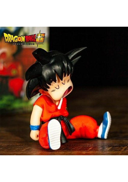 Figür Dragon Ball Figure Oyuncak Dragon Ball Son Goku Şekil Pvc Model Oyuncak 9.5 Cm (Yurt Dışından)