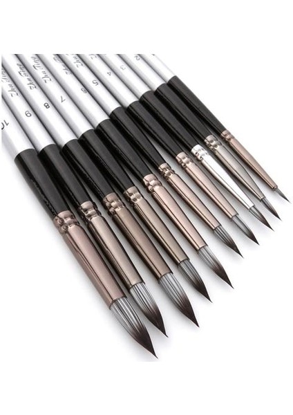 10'Lu Boya Fırçaları Seti (Yurt Dışından) modelleri