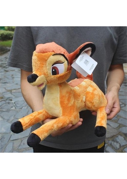 Karikatür Küçük Geyik Bambi Yumuşak Peluş Oyuncak 35 Cm (Yurt Dışından)