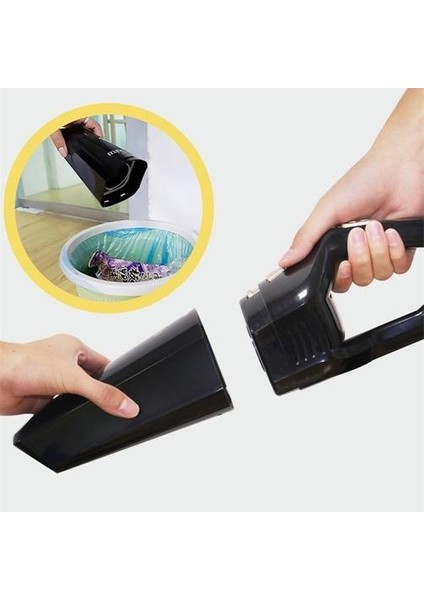 Kablo İle Araba Elektrikli Süpürge Elektrikli Süpürge Siyah (Yurt Dışından) fırsatları