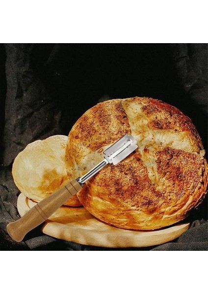 Ev Yapımı Hamur Puanı Için Ekmek Ark Kavisli Bıçak Kesme Bıçağı (Yurt Dışından) fiyatları
