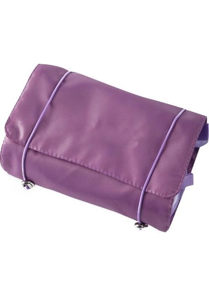 Çıkarılabilir Örgü Kozmetik Saklama Seti - Mor (Yurt Dışından)