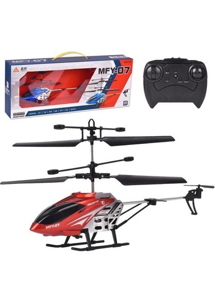Sakuraa Mini Usb Rc Alaşımlı Helikopter - Kırmızı (Yurt Dışından)