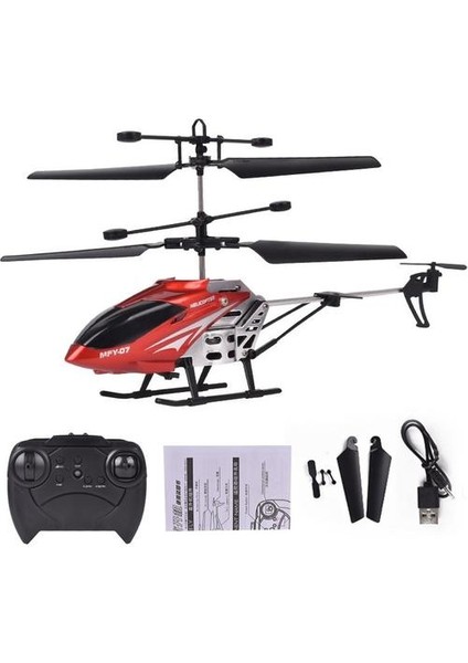 Sakuraa Mini Usb Rc Alaşımlı Helikopter - Kırmızı (Yurt Dışından) fiyatları