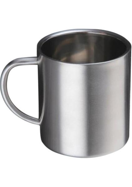 Paslanmaz Çelik Bira Kupa Kahve Fincanı Çay Çift Duvar Kamp Içme Kupası 4pc (Yurt Dışından)