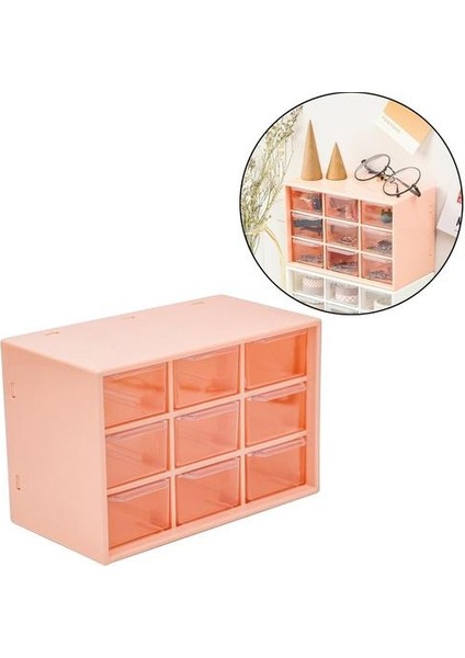 Çekmece Organizatör Makyaj Ev Iç Çamaşırı Sundries Depolama Bölücü Pembe (Yurt Dışından) modelleri