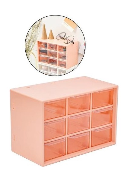 Çekmece Organizatör Makyaj Ev Iç Çamaşırı Sundries Depolama Bölücü Pembe (Yurt Dışından) fırsatları