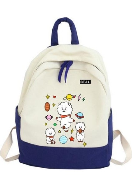 Bts Bt21 Sevimli Sırt Çantası (Yurt Dışından)
