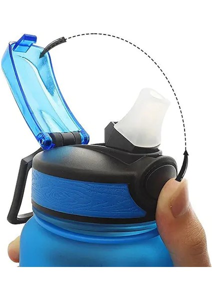 Kilitli Kapak 1000 Ml Kırılmaz Tritan Matara (Yurt Dışından) fırsatları