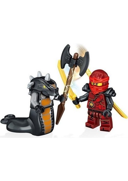 24'Lü Ninjago Mini Figür Oyuncak (Yurt Dışından)