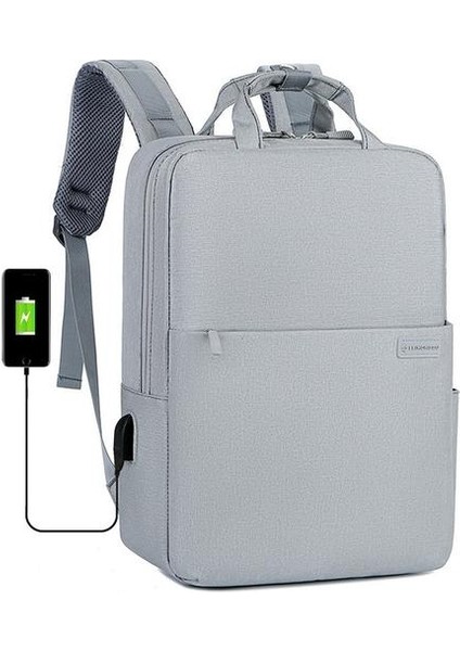 Büyük Kapasiteli Su Geçirmez Bagaj Iş Genç Yüksek Okul Koleji Öğrenci Bilgisayar Unisex 14 Uyuyor Için 15.6 Inç Laptop Ve Dizüstü-Siyah Sırt Çantası (Yurt Dışından)