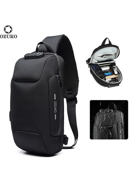 Mensch Erkek Göğüs Çantası Trendy Marka Spor Messenger Çanta (Yurt Dışından) fiyatları