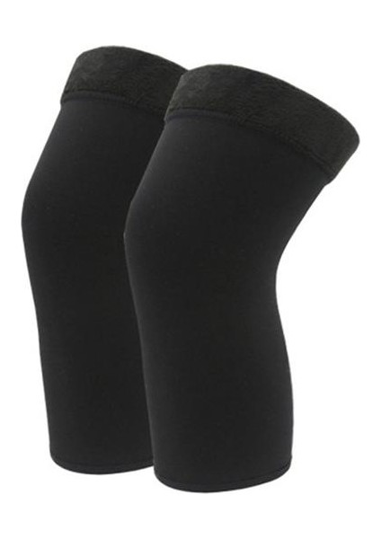 Çift Diz Isıtıcıları Termal Elastik Kaymaz Parantez (Yurt Dışından)