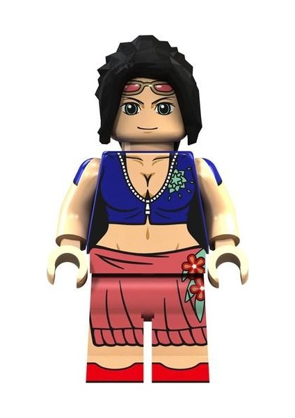 Fıy Yapı Taşları Oyuncaklar Figür One Piece 8'Li Küçük Parçacık Çocuk Eğitici Yapı Taşları Oyuncak 5 Cm (Yurt Dışından)