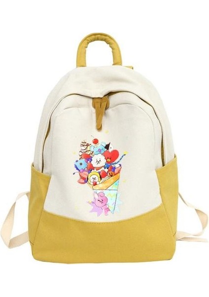 Bts Bt21 Sevimli Sırt Çantası (Yurt Dışından)
