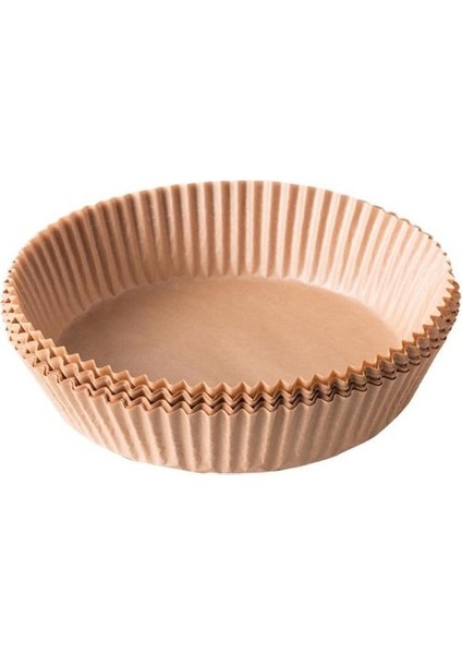 200 Yaprak Tek Kullanımlık Fritöz Yuvarlak Pişirme Kağıdı 16 Cm. (Yurt Dışından)