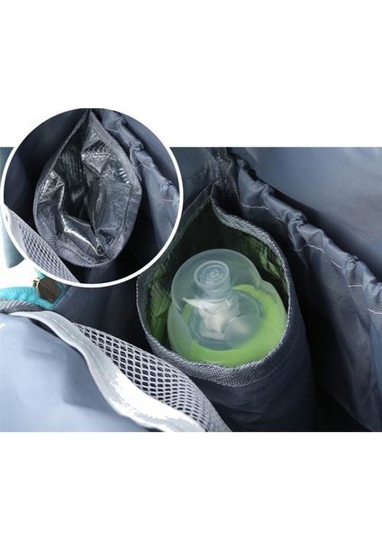 Moda Anne Çantası Büyük Kapasiteli Su Geçirmez Sırt Çantası Hemşirelik Çantası-Mavi (Yurt Dışından) fiyatları