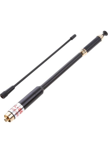 Geri Çekilebilir / Teleskopik Vhf / Uhf (144 / 430mhz) Anten Sma-F, Puxing Için Sma-F (Yurt Dışından)