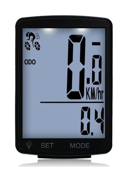 Çok Fonksiyonlu Lcd Ekran Bisiklet Bilgisayar Kablosuz (Yurt Dışından)